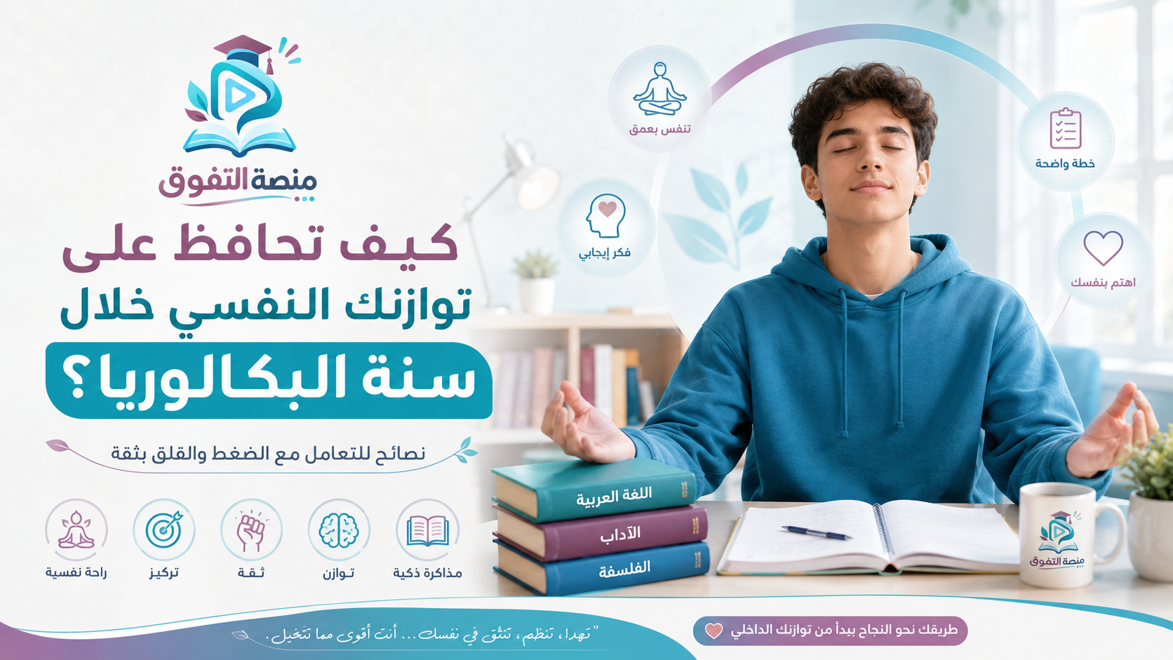 كيف تحافظ على توازنك النفسي خلال سنة البكالوريا؟
